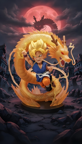 Figura Goku Super Saiyan - Dragon Ball GT