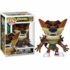 Funko Pop! GAMES Crash Bandicoot - Tiny Tiger (533) - ¡Fuerza Bruta!