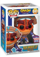 Funko Pop! GAMES Crash Bandicoot - Crash Bandicoot in Mask Armor (841) - 2021 Summer Convention Exclusivo
