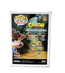 Funko Pop! GAMES Crash Bandicoot - Fake Crash Bandicoot (422) - GameStop Exclusivo