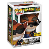 Funko Pop! GAMES Crash Bandicoot - Crash Bandicoot Biker Outfit (275) - ¡Hot Topic Exclusivo!