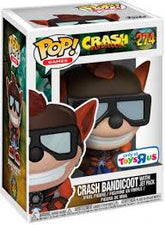 Funko Pop! GAMES Crash Bandicoot - Crash Bandicoot with Jet Pack (274) - Toys 'R' Us Exclusivo