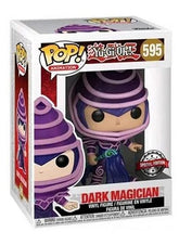 Funko Pop! ANIMATION Yu-Gi-Oh! - Dark Magician (595) - ¡Edición Especial!