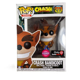Funko Pop! GAMES Crash Bandicoot - Crash Bandicoot Flocked (273) - GameStop Exclusivo