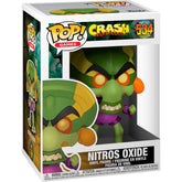 Funko Pop! GAMES Crash Bandicoot - Nitros Oxide (534) - ¡El Corredor Galáctico!