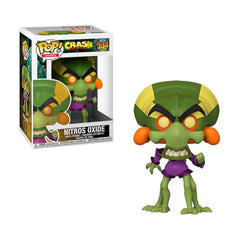 Funko Pop! GAMES Crash Bandicoot - Nitros Oxide (534) - ¡El Corredor Galáctico!
