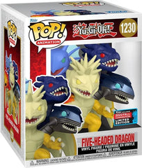 Funko Pop! ANIMATION Yu-Gi-Oh! - Five-Headed Dragon (1230) - ¡Exclusivo Fall Convention 2022 / 6 Pulgadas!
