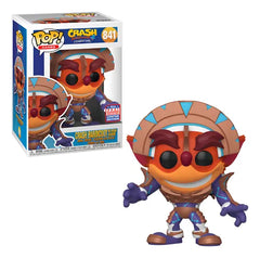 Funko Pop! GAMES Crash Bandicoot - Crash Bandicoot in Mask Armor (841) - 2021 Summer Convention Exclusivo