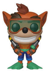 Funko Pop! GAMES Crash Bandicoot - Crash Bandicoot with Scuba Gear (421) - ¡Aventura Acuática!