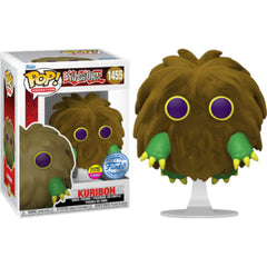 Funko Pop! ANIMATION Yu-Gi-Oh! - Kuriboh Flocked & Glow in the Dark (1455) - Funko Exclusive / Edición Especial